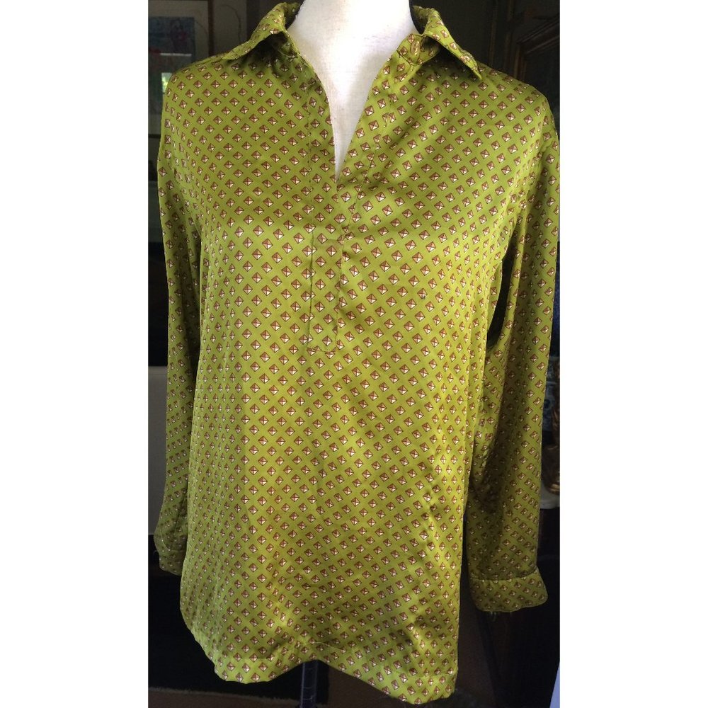 Michael Kors Women"s Green Top Size XS Polyester